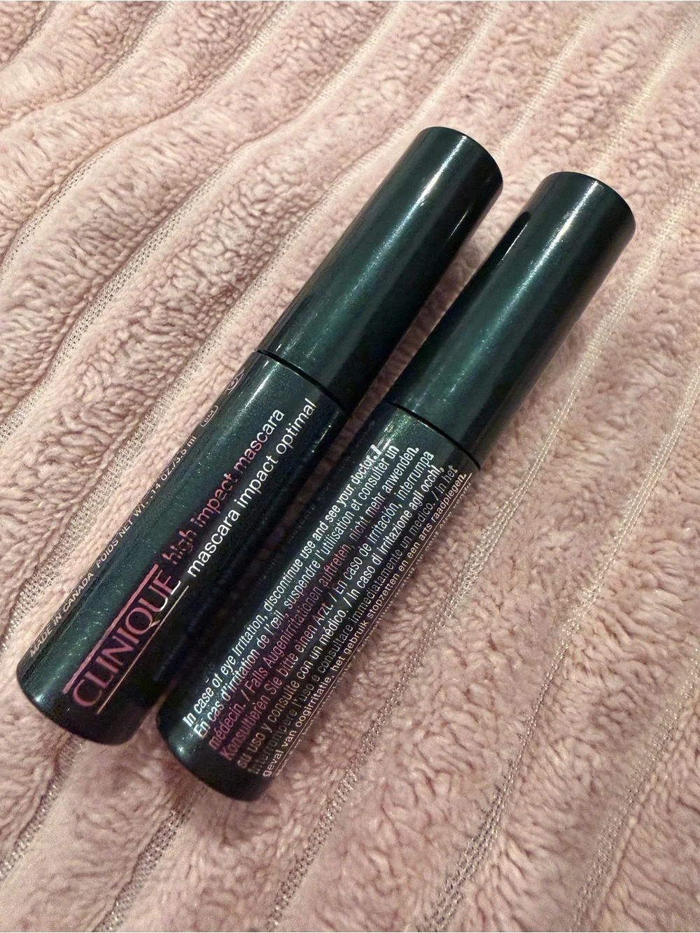 Clinique High Impact Mascara — Black set of 2 mini